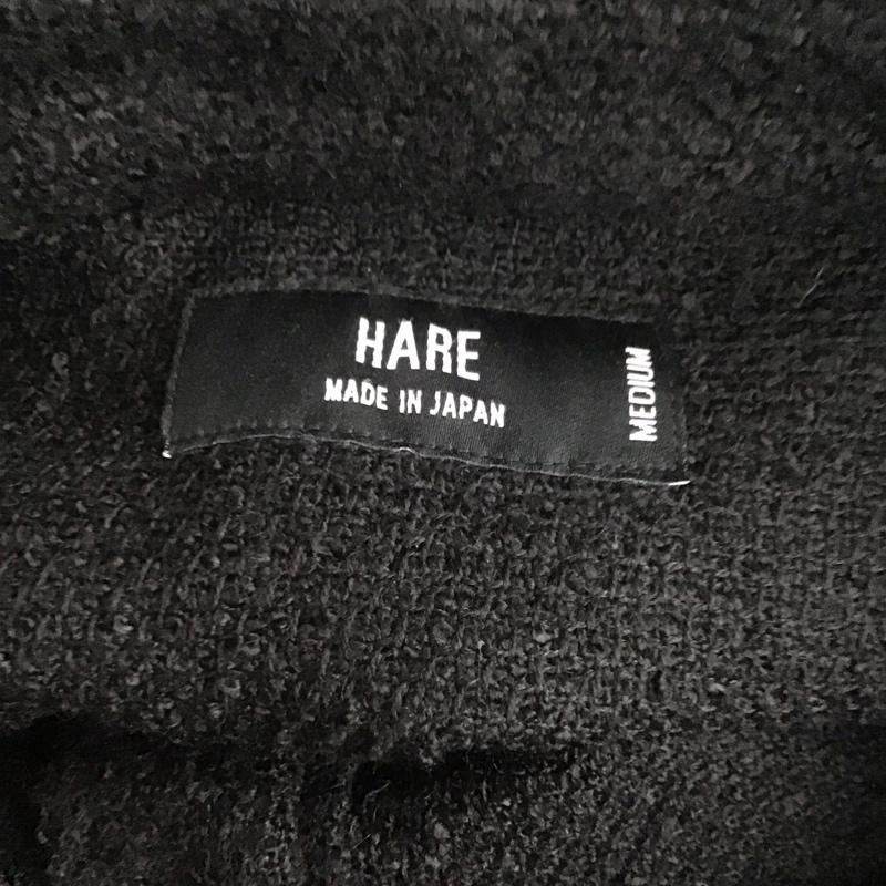 ハレ HARE シャツ、ブラウス 長袖 ha020091aa 長袖シャツ カラーシャツ カジュアルシャツ M 無地 黒 / ブラック /  メンズ USED 古着 中古 10107490
