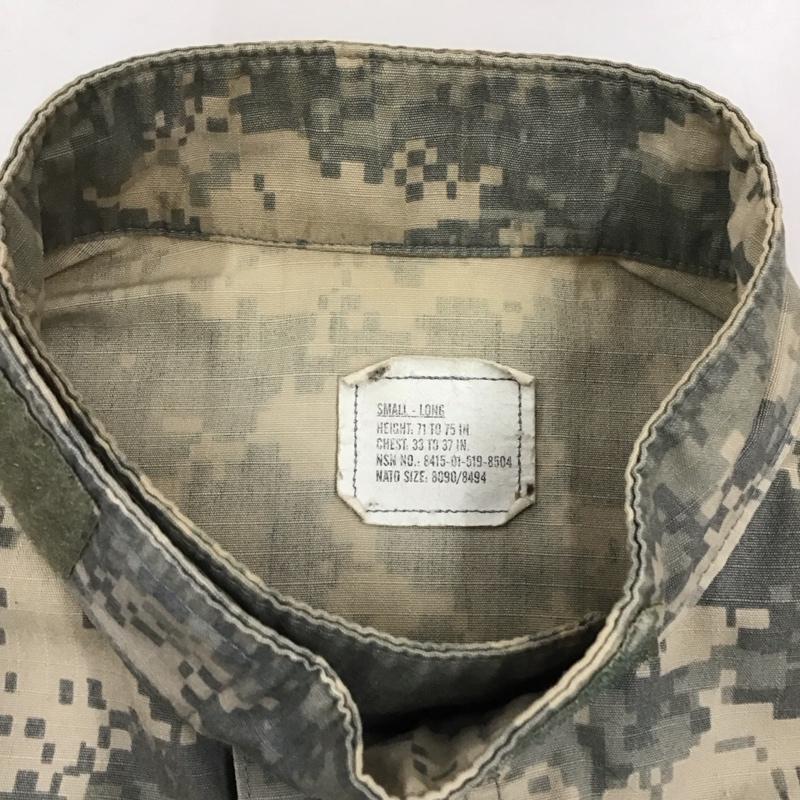 古着 USED ジャケット、上着 ジャケット、ブレザー 8415-01-519-8504 ARMY COMBAT UNIFORM JKT ミリタリー アメリカ軍 S 総柄 ベージュ / ベージュ / X 灰 / グレー /  メンズ USED 古着 中古 10121221