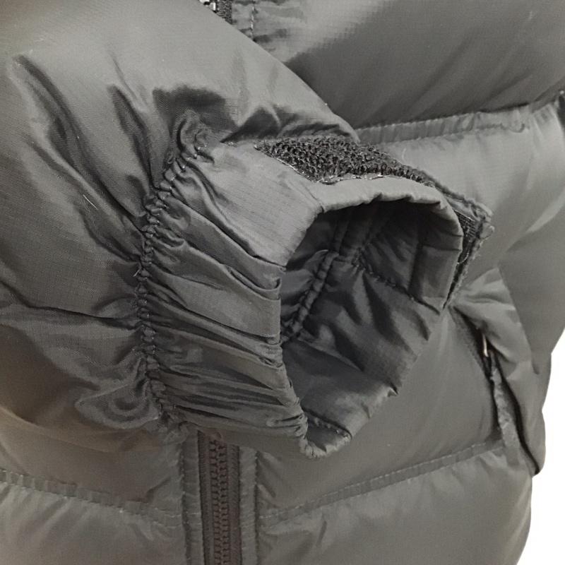 エルエルビーン L.L.Bean ジャケット、上着 ジャンパー、ブルゾン ジップアップジャケット ジャンパー ダウンジャケット カジュアルジャケット アウター XS ロゴ、文字 黒 / ブラック /  メンズ USED 古着 中古 10123569