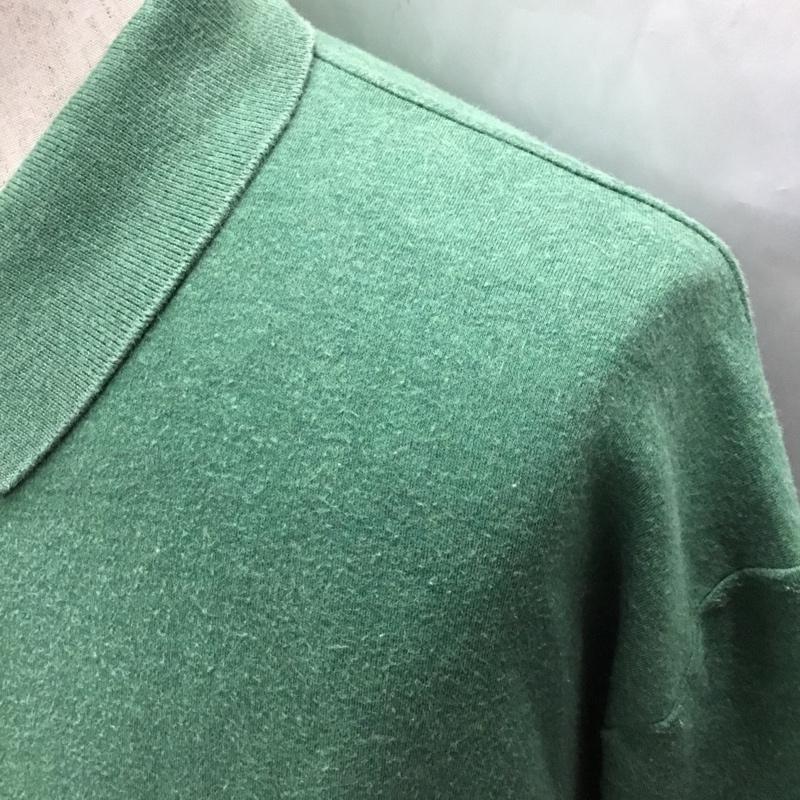 ポロバイラルフローレン Polo by RALPH LAUREN ポロシャツ 半袖 XL 無地 緑 / グリーン /  メンズ USED 古着 中古 10108684