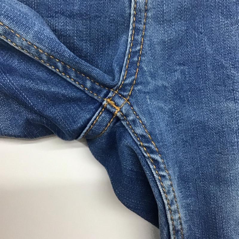 ザラ ZARA パンツ デニム、ジーンズ 34 無地 インディゴ / インディゴ /  レディース USED 古着 中古 10133151