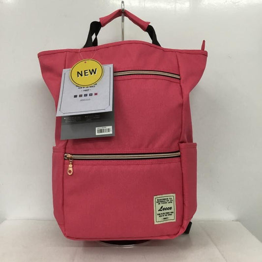 古着 USED リュックサック、デイパック リュックサック、デイバッグ カメラリュック トートバッグ 2WAY Lecce AOC-LC1RK RPK ロゴ、文字 桃 / ピンク /  メンズ USED 古着 中古 10131843