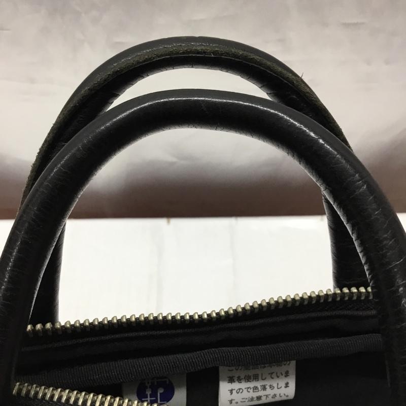 ポーター PORTER ブリーフケース、書類かばん ブリーフケース、書類かばん レザー ビジネスバッグ ロゴ、文字 黒 / ブラック /  メンズ USED 古着 中古 10113719