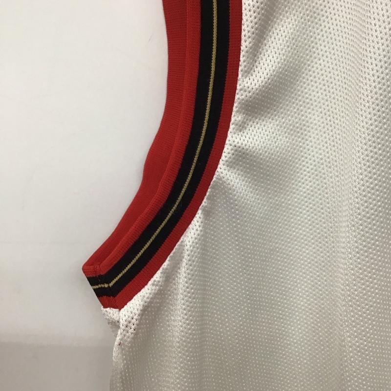 チャンピオン Champion タンクトップ タンクトップ タンクトップ ノースリーブカットソー クルーネック ユニフォーム XXL ロゴ、文字 白 / ホワイト /  メンズ USED 古着 中古 10144190