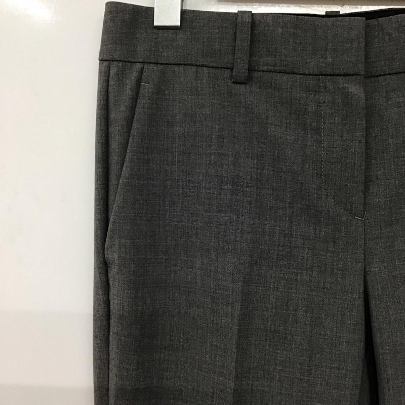 セオリー theory パンツ スラックス 2 無地 灰 / グレー /  レディース USED 古着 中古 10143395