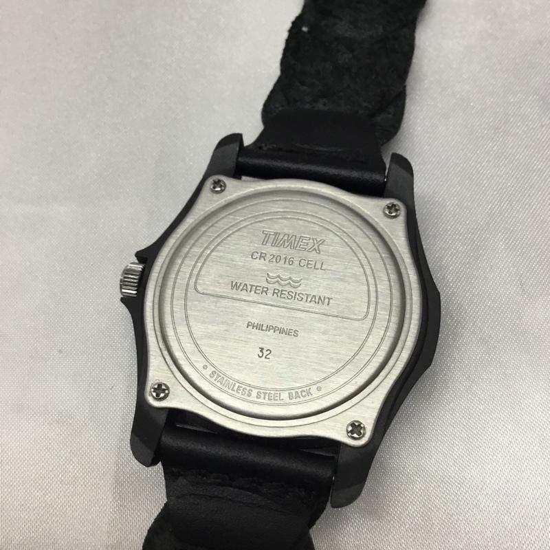 ロンハーマン Ron Herman 腕時計 アナログ（クォーツ式） TIMEX RHC ロゴ、文字 黒 / ブラック /  メンズ USED 古着 中古 10122354