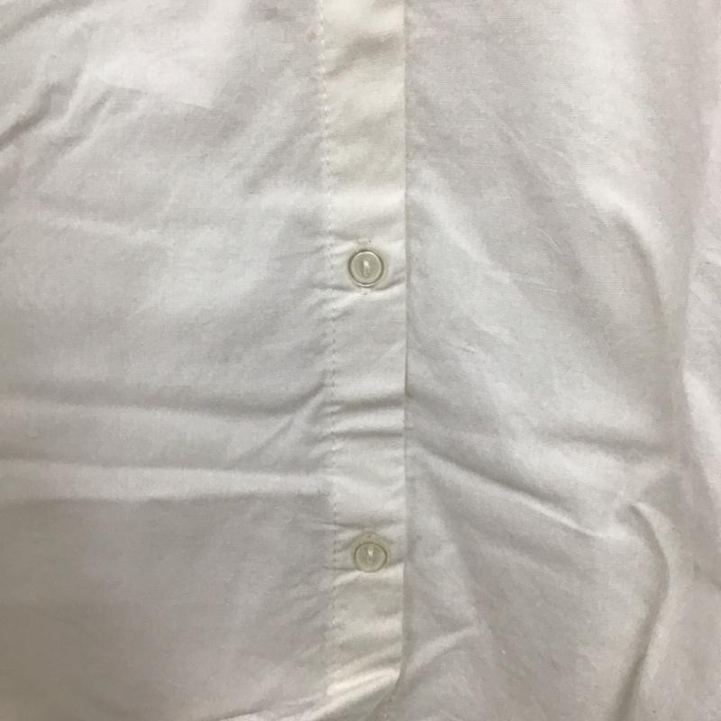 エヘカソポ ehka sopo シャツ、ブラウス 長袖 1710844 フリル襟 ビッグカラー FREE 刺繍 白 / ホワイト /  レディース USED 古着 中古 10144113