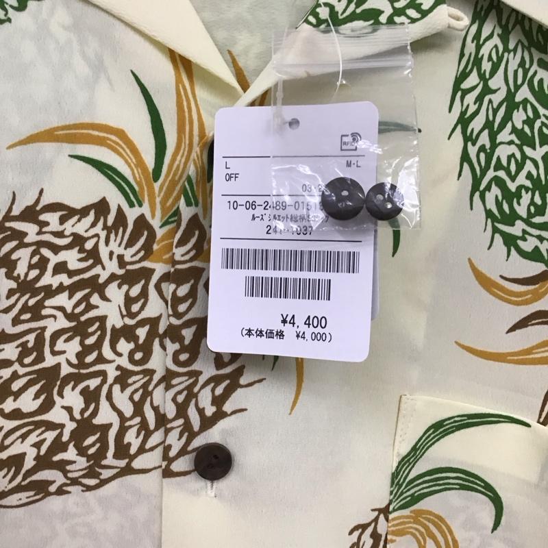 フリークスストア FREAK S STORE シャツ、ブラウス 半袖 半袖シャツ プリントシャツ ポケットシャツ L プリント マルチカラー / マルチカラー /  メンズ USED 古着 中古 10130944