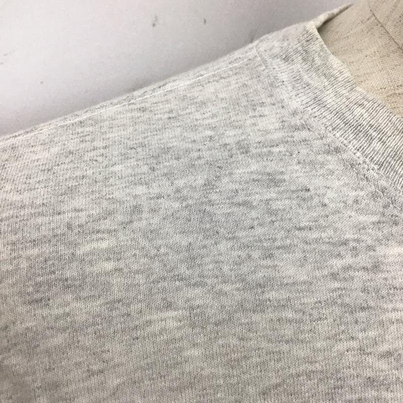 古着 USED Tシャツ 半袖 半袖カットソー プリントTシャツ クルーネックカットソー 古着 M ロゴ、文字 灰 / グレー /  メンズ USED 古着 中古 10127355