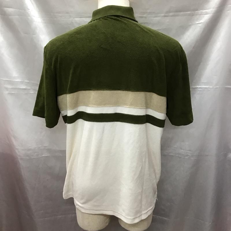 エディーバウアー Eddie Bauer ポロシャツ 半袖 半袖ポロシャツ カラーシャツ 半袖カットソー M ロゴ、文字 マルチカラー / マルチカラー /  メンズ USED 古着 中古 10113225