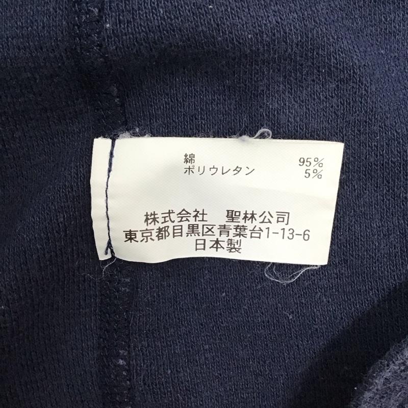 ハリウッドランチマーケット HOLLYWOOD RANCH MARKET カットソー 長袖 長袖カットソー クルーネックカットソー ロングスリーブカットソー ラグラン 4 無地 紺 / ネイビー /  メンズ USED 古着 中古 10118550