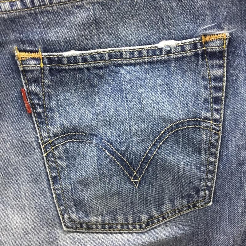 リーバイストラウスアンドコー Levi Strauss & co. パンツ ショートパンツ ショートパンツ ハーフパンツ カジュアルパンツ デニムショートパンツ 36 無地 インディゴ / インディゴ /  メンズ USED 古着 中古 10108730