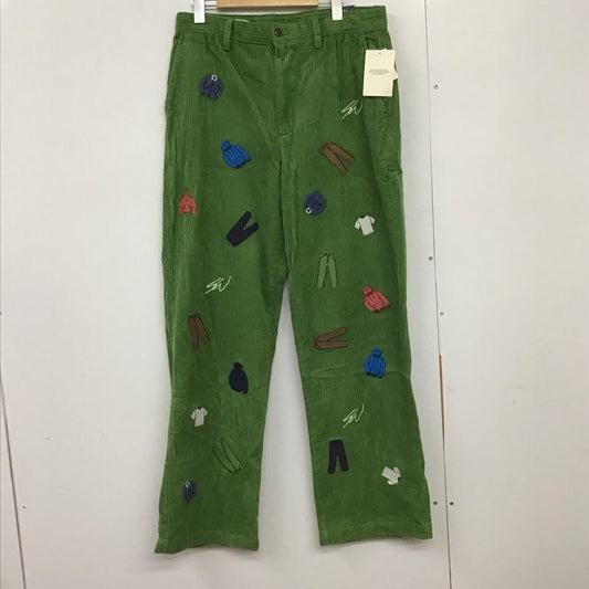 ギャップ GAP ボトムス ボトムス コーデュロイパンツ 31インチ 無地 緑 / グリーン /  メンズ USED 古着 中古 10130043