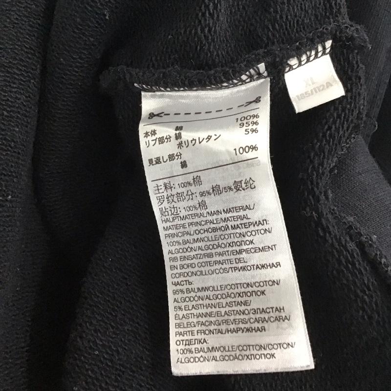 ワイスリー Y-3 トレーナー 長袖 長袖トレーナー スウェット クルーネック プルオーバー XL ロゴ、文字 黒 / ブラック /  メンズ USED 古着 中古 10137973