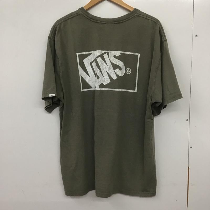 ダブルタップス WTAPS Tシャツ 半袖 半袖カットソー プリントTシャツ クルーネックカットソー 3 ロゴ、文字 カーキ / カーキ /  メンズ USED 古着 中古 10139742