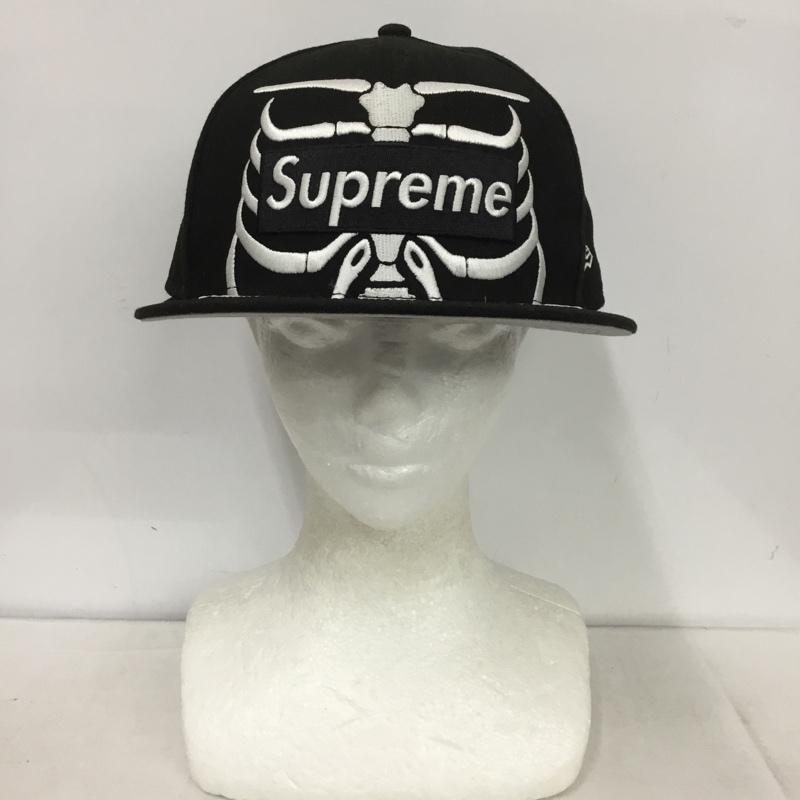 シュプリーム Supreme 帽子 キャップ NEW ERA 25SS Bones Box Logo Cap 59FIFTY ロゴ、文字 黒 / ブラック /  メンズ USED 古着 中古 10147138