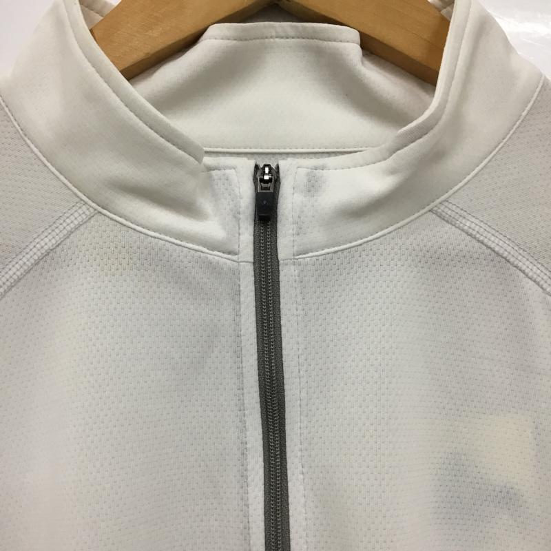 モンベル mont-bell シャツ、ブラウス 半袖 1104928 アウトドア シャツ XL 無地 X ロゴ、文字 白 / ホワイト /  メンズ USED 古着 中古 10135466
