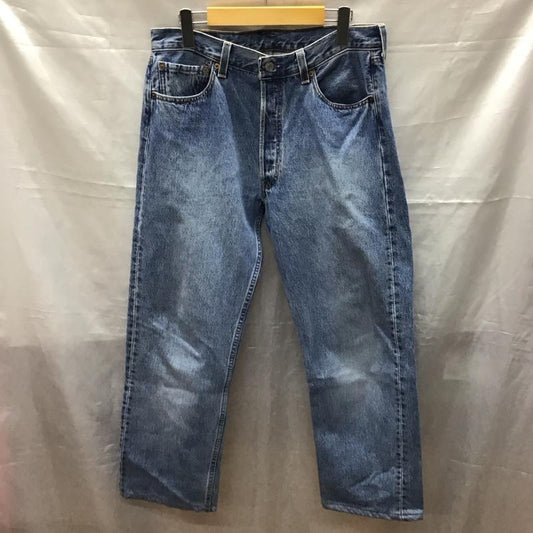 リーバイストラウスアンドコー Levi Strauss & co. パンツ デニム、ジーンズ デニムパンツ ストレートパンツ ワイドパンツ カジュアルパンツ 98年製 USA製 34 無地 インディゴ / インディゴ /  メンズ USED 古着 中古 10117441