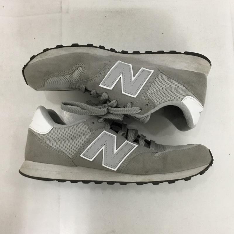 ニューバランス New Balance スニーカー スニーカー GM500 EG2 25cm 25.0cm ロゴ、文字 灰 / グレー /  レディース USED 古着 中古 10148644