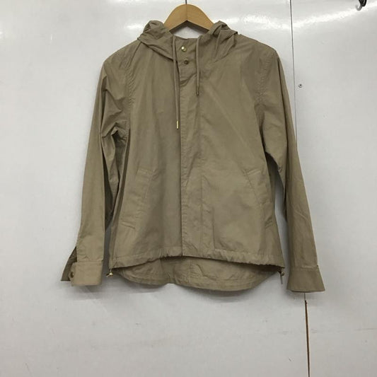 ディスコート Discoat ジャケット、上着 ジャンパー、ブルゾン ジップアップジャケット パーカージャケット アウター M 無地 ベージュ / ベージュ /  レディース USED 古着 中古 10143761