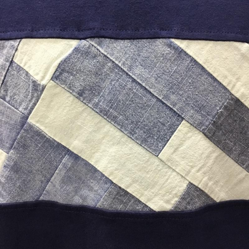 ジュンレッド JUNRed Tシャツ 半袖 半袖カットソー プリントTシャツ クルーネックカットソー M プリント インディゴ / インディゴ /  メンズ USED 古着 中古 10116136