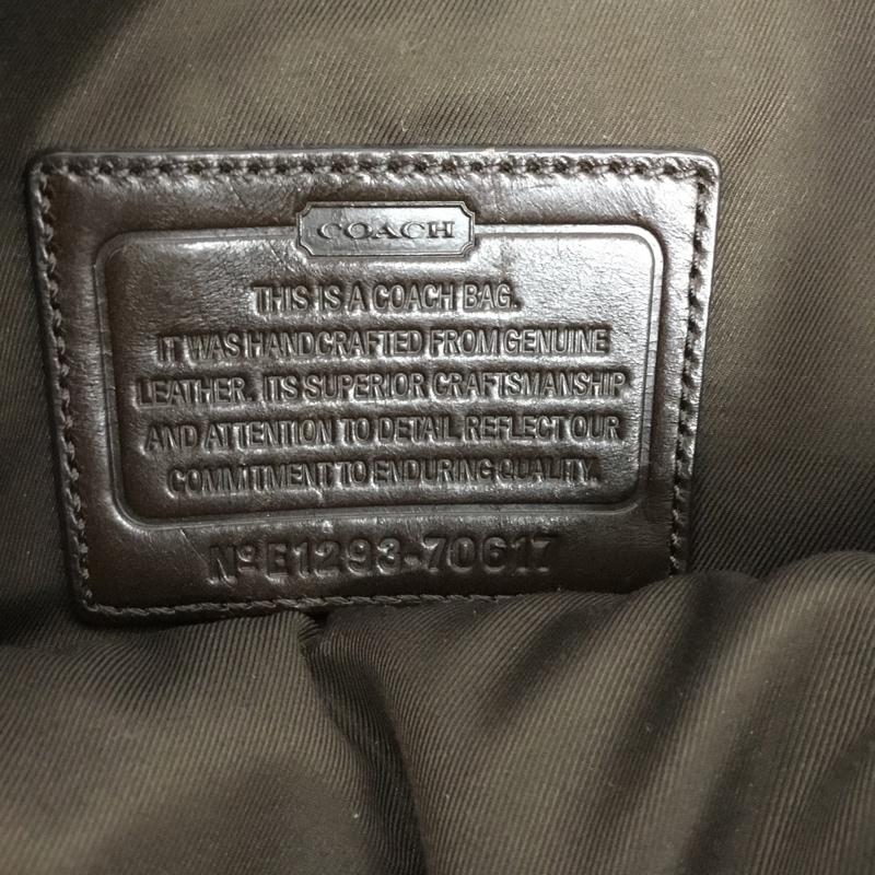 コーチ COACH ボディバッグ ボディバッグ ワンショルダー ロゴ、文字 灰 / グレー /  メンズ USED 古着 中古 10128348