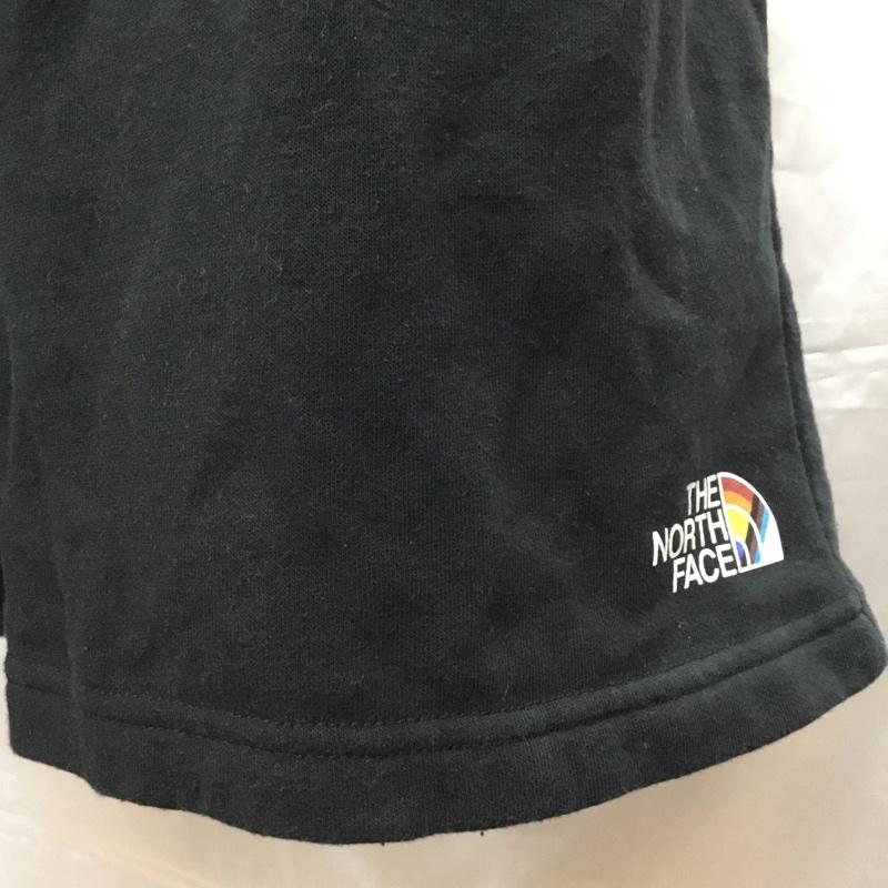 ザノースフェイス THE NORTH FACE パンツ ショートパンツ ショートパンツ ハーフパンツ カジュアルパンツ スウェットパンツ L ロゴ、文字 黒 / ブラック /  メンズ USED 古着 中古 10114574