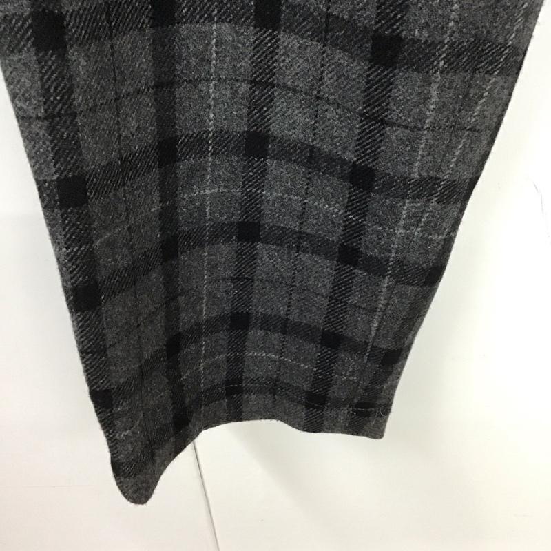 ニコアンド niko and... ボトムス ボトムス ON86ML01ST ドローコード テーパードパンツ 3 チェック 灰 / グレー / X 黒 / ブラック /  メンズ USED 古着 中古 10110821