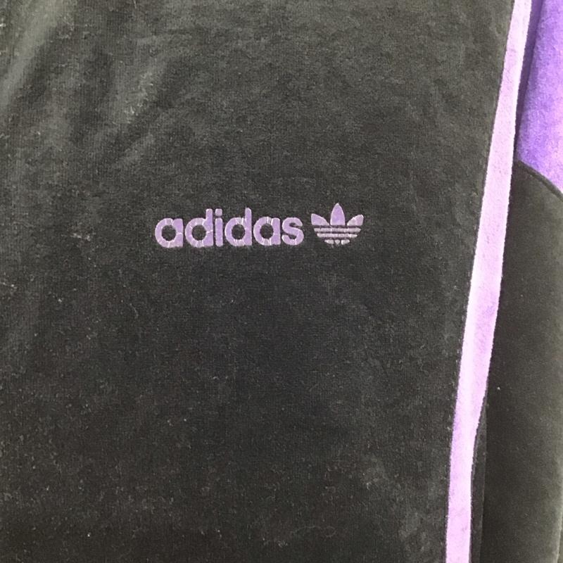 アディダス adidas ジャケット、上着 ジャンパー、ブルゾン ジップアップジャケット ジャージ カジュアルジャケット 古着 70s ventex社 ロゴ、文字 黒 / ブラック / X 紫 / パープル / X 緑 / グリーン /  メンズ USED 古着 中古 10107011