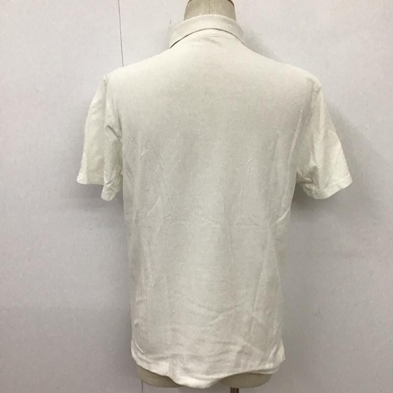 バーバリーロンドン Burberry London ポロシャツ 半袖 A1P28-722-01 胸ポケット LL ワンポイント 白 / ホワイト /  メンズ USED 古着 中古 10111843