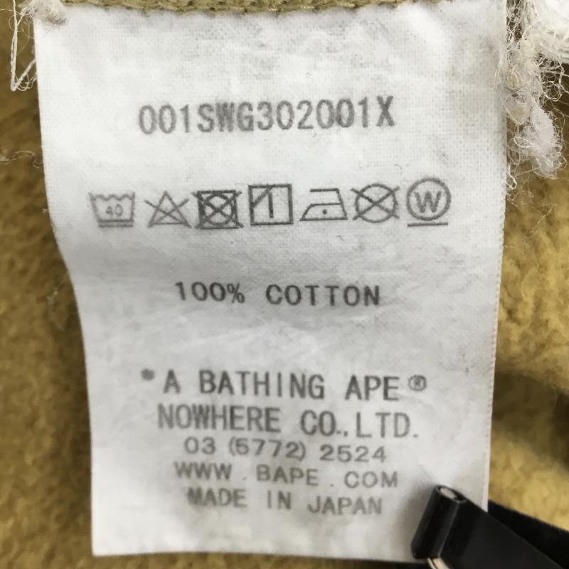 アベイシングエイプ A BATHING APE トレーナー 長袖 001swg302001x 1ST CAMO SHARK CREWNECK XS カモフラージュ柄・迷彩 茶 / ブラウン / X 緑 / グリーン / X 黒 / ブラック /  レディース USED 古着 中古 10133474