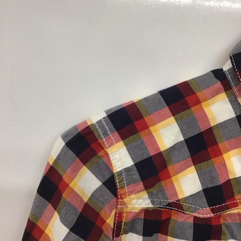 トミーヒルフィガー TOMMY HILFIGER シャツ、ブラウス 長袖 M チェック マルチカラー / マルチカラー /  レディース USED 古着 中古 10143992