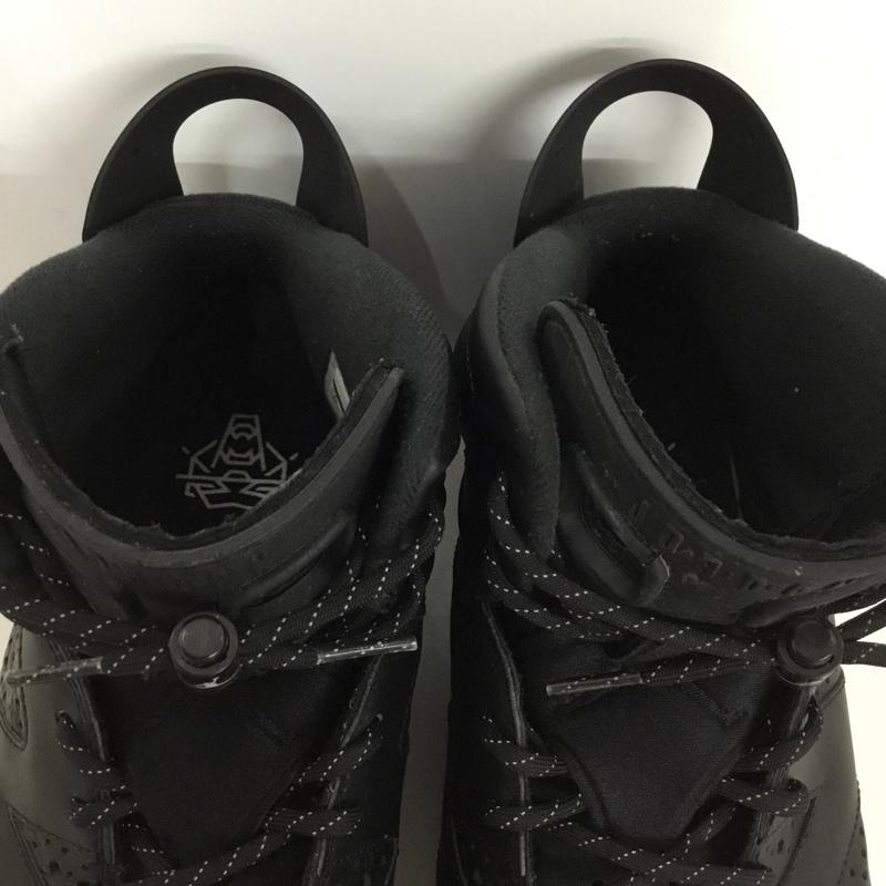 ナイキ NIKE スニーカー スニーカー 384664-020 AIR JORDAN 6 RETRO 29cm 箱有 29.0cm ロゴ、文字 黒 / ブラック /  メンズ USED 古着 中古 10130178