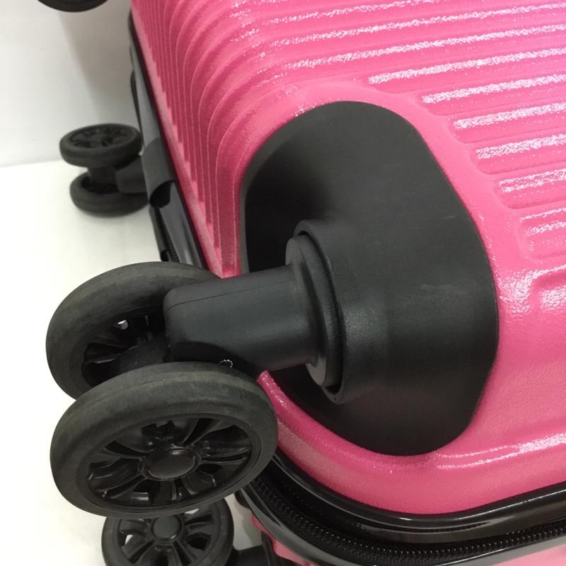 マキコーポレーション MAKI CORPORATION スーツケース、トランク スーツケース、トランク 5401-48 機内持込サイズ タグ付き キャリーケース 無地 桃 / ピンク /  レディース USED 古着 中古 10131607
