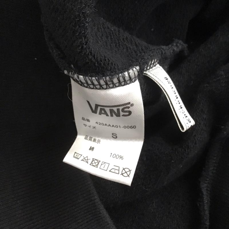 バンズ VANS パーカー 長袖 420AAA01-0060 ロデオクラウン S プリント X ロゴ、文字 黒 / ブラック /  レディース USED 古着 中古 10108504