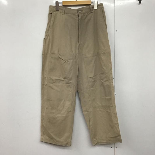 ニコアンド niko and... パンツ ワークパンツ、ペインターパンツ ワークパンツ ワイドパンツ カジュアルパンツ M 無地 ベージュ / ベージュ /  メンズ USED 古着 中古 10142606