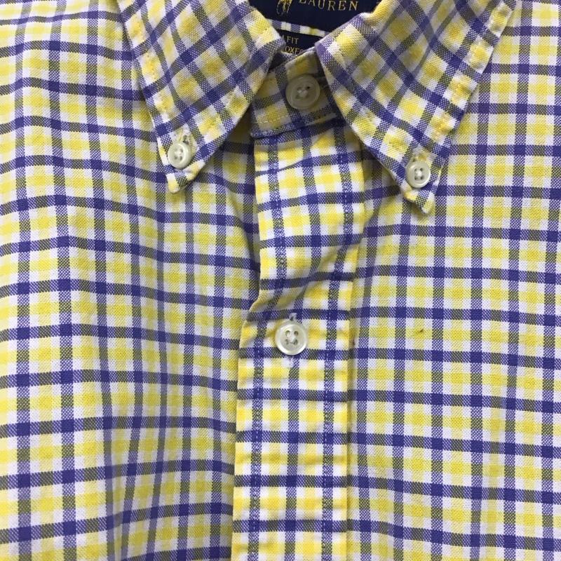 ラルフローレン RALPHLAUREN シャツ、ブラウス 長袖 長袖シャツ チェックシャツ カラーシャツ ボタンダウンシャツ L チェック マルチカラー / マルチカラー /  メンズ USED 古着 中古 10142409