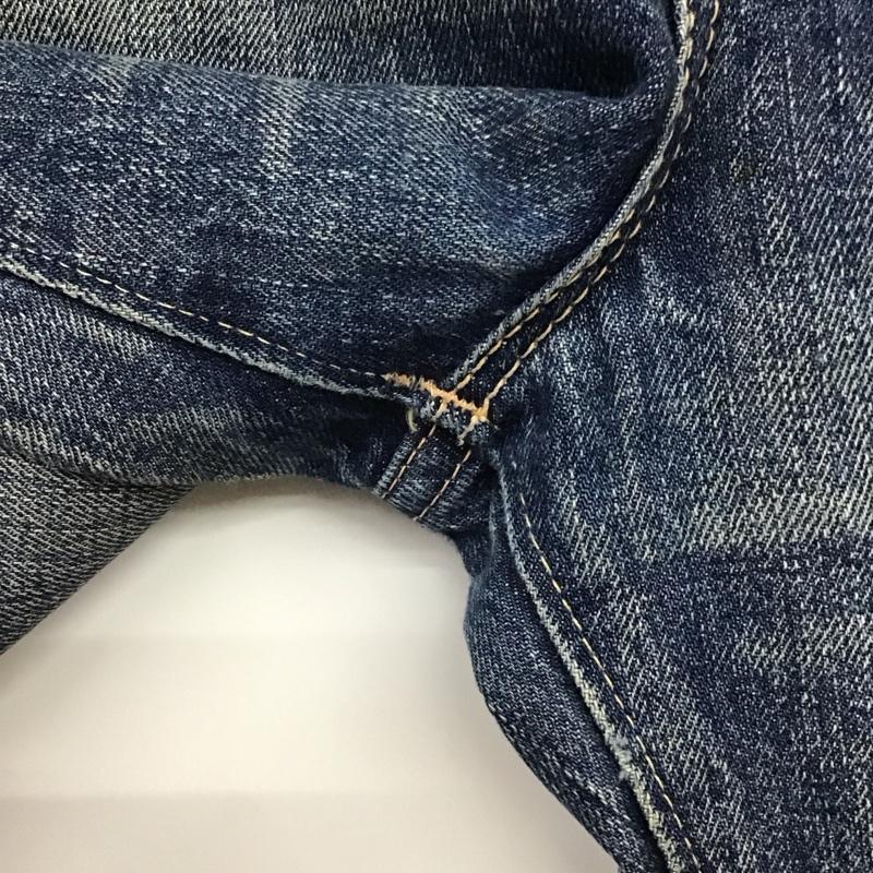 シュガーケーン SUGAR CANE パンツ デニム、ジーンズ W32 L34 32インチ 無地 青 / ブルー /  メンズ USED 古着 中古 10113927