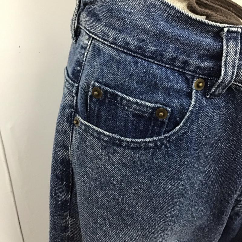フリークスストア FREAK S STORE パンツ デニム、ジーンズ デニムパンツ ストレートパンツ ワイドパンツ カジュアルパンツ M 無地 インディゴ / インディゴ /  レディース USED 古着 中古 10114453