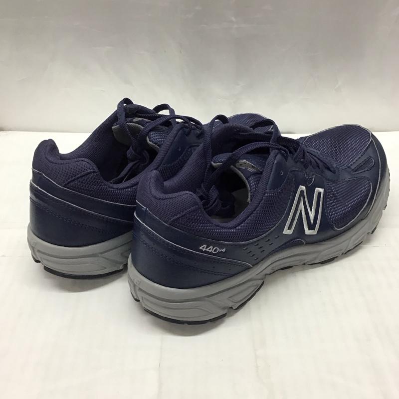 ニューバランス New Balance スニーカー スニーカー M440NV4 27cm 27.0cm ロゴ、文字 紺 / ネイビー /  メンズ USED 古着 中古 10118857