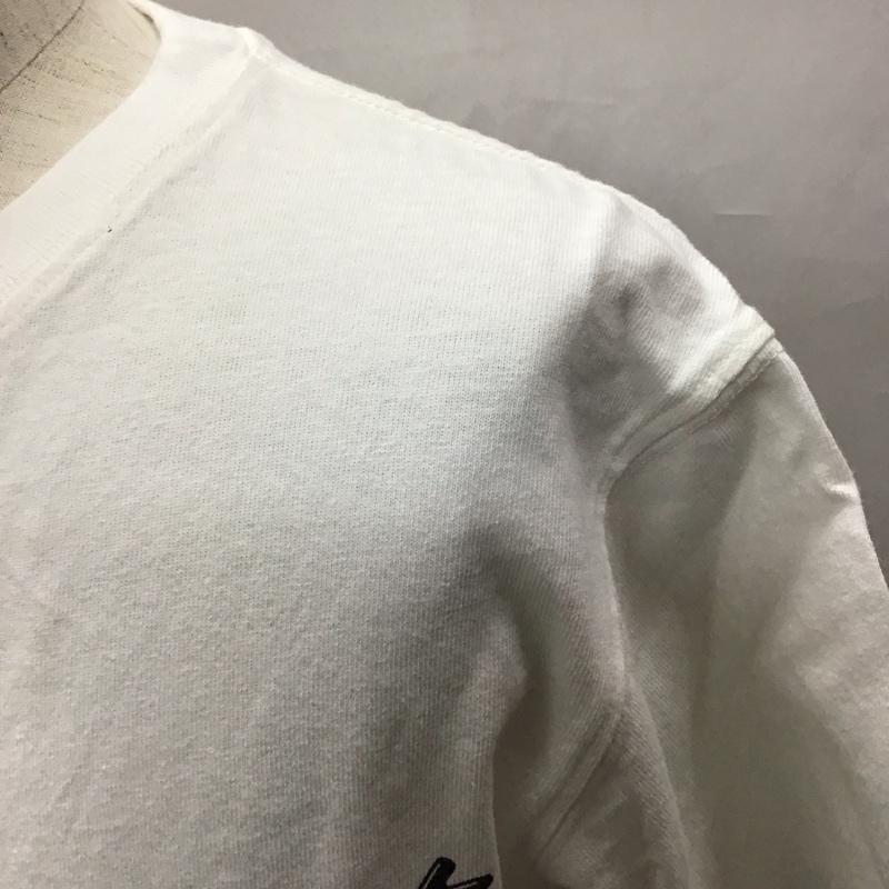 ベイフロー BAYFLOW Tシャツ 半袖 半袖カットソー プリントTシャツ クルーネックカットソー 2 ロゴ、文字 白 / ホワイト /  メンズ USED 古着 中古 10116176