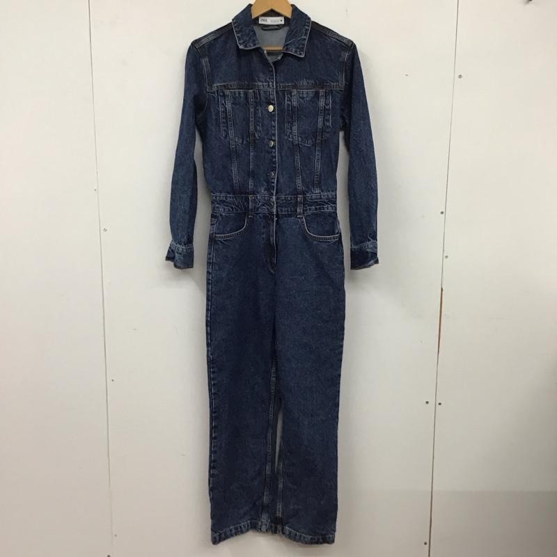 ザラ ZARA サロペット・オーバーオール サロペット、オーバーオール デニム S 無地 インディゴ / インディゴ /  レディース USED 古着 中古 10137429