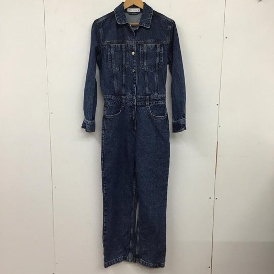 ザラ ZARA サロペット・オーバーオール サロペット、オーバーオール デニム S 無地 インディゴ / インディゴ /  レディース USED 古着 中古 10137429