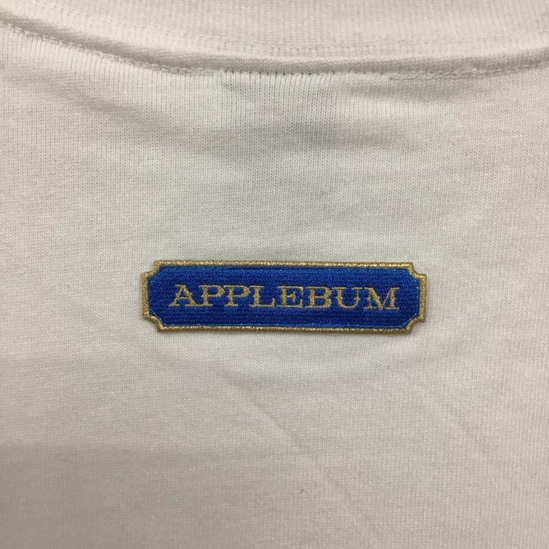 アップルバム APPLEBUM Tシャツ 半袖 半袖カットソー プリントTシャツ クルーネックカットソー the chronic XL プリント 白 / ホワイト /  メンズ USED 古着 中古 10130004