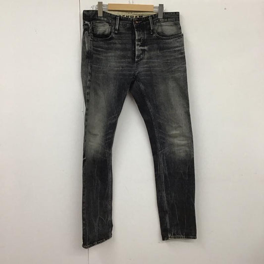 デンハム DENHAM パンツ デニム、ジーンズ デニムパンツ スリムパンツ カジュアルパンツ ストレッチパンツ 無地 黒 / ブラック /  メンズ USED 古着 中古 10130042