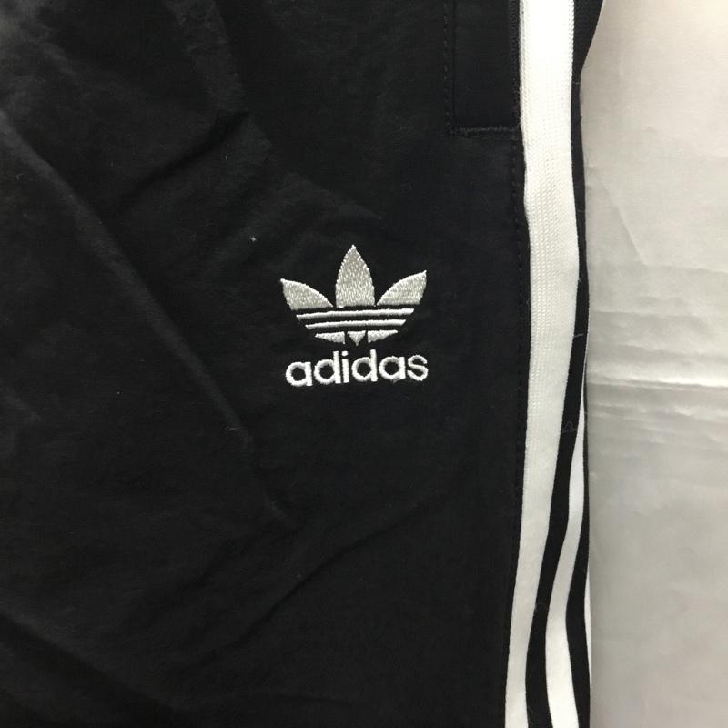 アディダス adidas パンツ ワークパンツ、ペインターパンツ ed7542 トラックパンツ ジャージ ナイロンパンツ L ロゴ、文字 白 / ホワイト / X 黒 / ブラック /  メンズ USED 古着 中古 10115763