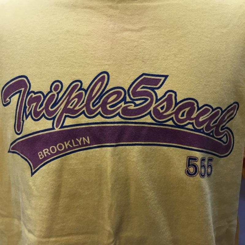 古着 USED Tシャツ 半袖 半袖カットソー プリントTシャツ クルーネックカットソー M ロゴ、文字 黄 / イエロー /  メンズ USED 古着 中古 10115629