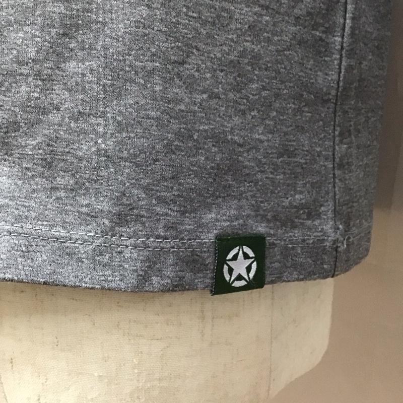 古着 USED カットソー 長袖 長袖カットソー クルーネックカットソー ロングスリーブカットソー プリントTシャツ jeep 0 プリント 灰 / グレー /  メンズ USED 古着 中古 10113189