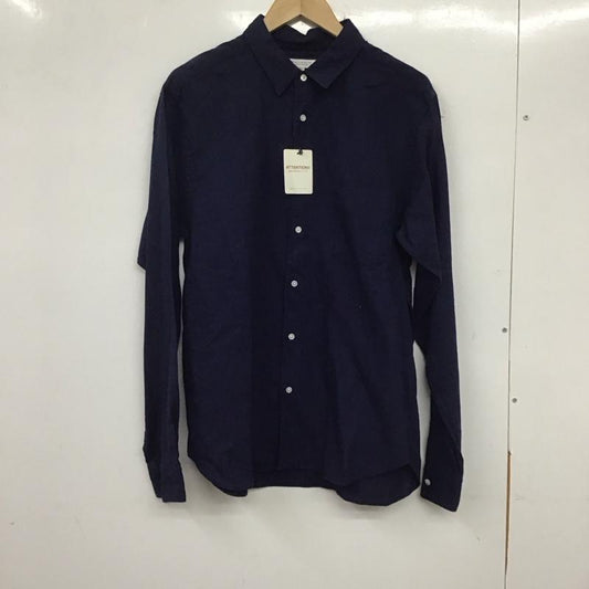 ビューティアンドユースユナイテッドアローズ BEAUTY&YOUTH UNITED ARROWS シャツ、ブラウス 長袖 長袖シャツ 無地シャツ カラーシャツ XL 無地 紺 / ネイビー /  メンズ USED 古着 中古 10135502