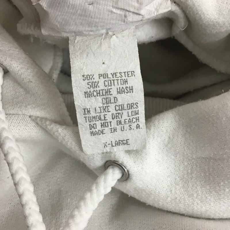 古着 USED パーカー 長袖 90s usa suicidaltendenies 長袖パーカー スウェット XL ロゴ、文字 白 / ホワイト /  メンズ USED 古着 中古 10119134
